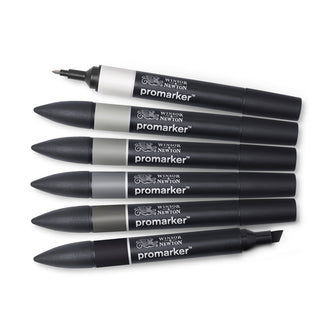 Winsor & Newton Promarker 6 Neutral Tones Set
