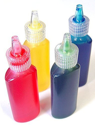 Major Brushes Glass Paints Set of 4 x 20ml Colours