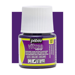 Pebeo Vitrea 160 Glass Paint 45ml - Amaranthine (Glossy)