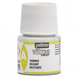 Pebeo Vitrea 160 Glass Paint 45ml - Thinner