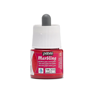 Pebeo Marbling Ink 45ml - Bengal Pink