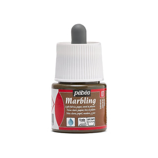 Pebeo Marbling Ink 45ml - Sienna
