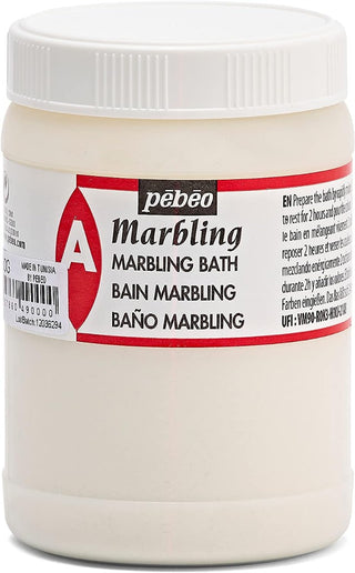 Pebeo Marbling Ink 45ml - Marbling Bath 200g