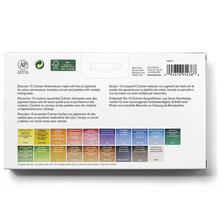 Winsor & Newton Cotman Watercolour Mixed Travel Set