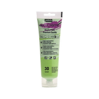 Pebeo DecoCreme Decor & Acrylic Paint 120ml - 030 Light Green