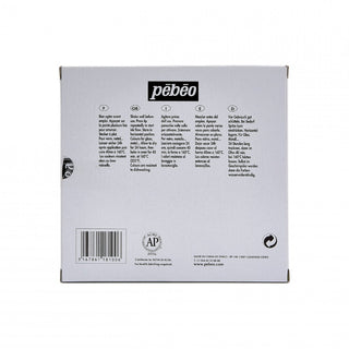 Pebeo Vitrea 160 Marker Set of 9 Assorted Glossy Colours