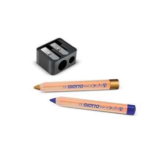 Giotto 2 Hole Pencil Sharpener for Make-Up Pencils