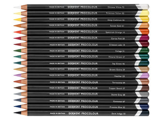 Derwent Procolour Professional Quality Colour Pencils  I Pencils I Art Supplies