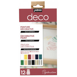Pebeo Deco Exploration Set 12 x 20ml