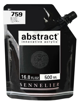 Sennelier Abstract Innovative Acrylic Paint 500ml - 759 Mars Black