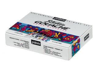 Pebeo Studio Gouache Paint Primary Set 6 x 20ml