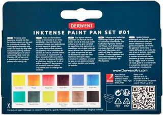 Derwent Inktense Paint Pan Set #1
