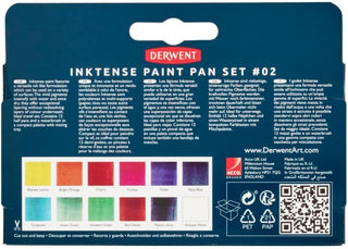 Derwent Inktense Paint Pan Set #2