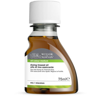Winsor & Newton Oil Colour Mediums: Drying Linseed Oil 75ml