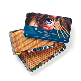 Derwent Lightfast Pencil Tin Set 72