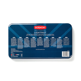 Derwent Lightfast Pencil Tin Set 72