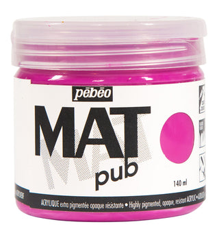 Pebeo Mat Pub Acrylic Paint 140ml