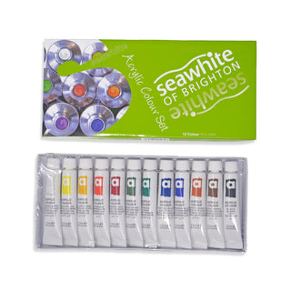 Seawhite of Brighton Acrylic Colour Set 12 x 12ml