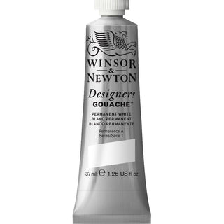 Winsor & Newton Designers Gouache 37ml - Permanent White