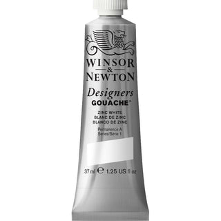 Winsor & Newton Designers Gouache 37ml - Zinc White
