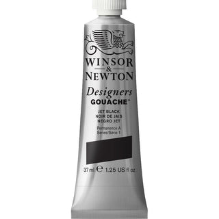 Winsor & Newton Designers Gouache 37ml - Jet Black