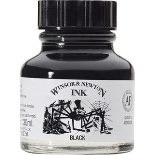 Winsor & Newton Drawing Ink 30ml - Black