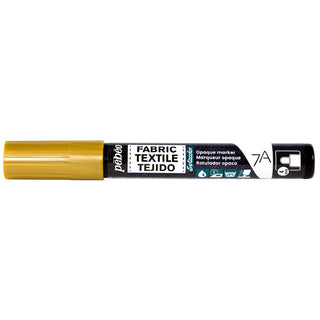 Pebeo 7A Opaque 4mm Fabric Marker - Gold