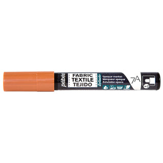 Pebeo 7A Opaque 4mm Fabric Marker - Copper