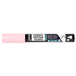Pebeo 7A Opaque 4mm Fabric Marker - Pastel Pink