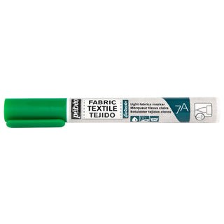 Pebeo 7A Light Fabric 1mm Markers - Green