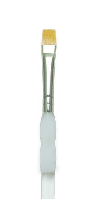 Royal & Langnickel Soft Grip Gold Taklon Paint Brushes - Short Shader