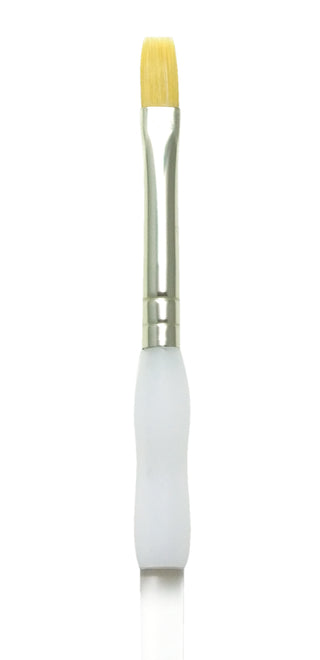 Royal & Langnickel Soft Grip Gold Taklon Paint Brushes - Shader