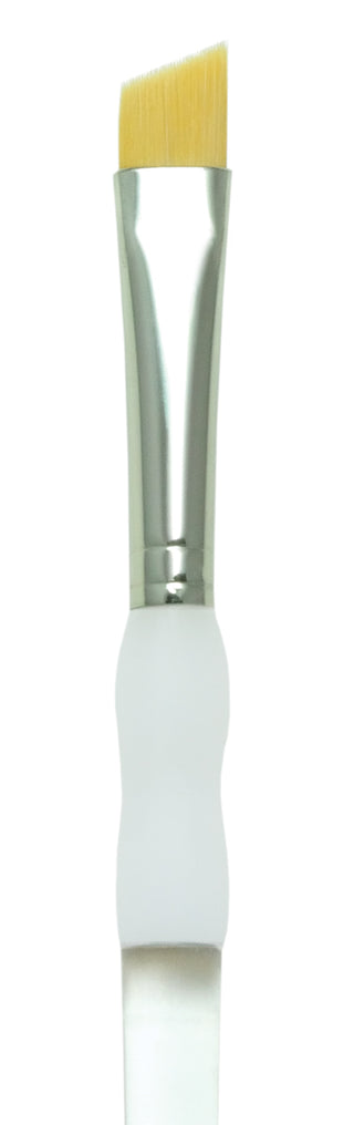 Royal & Langnickel Soft Grip Gold Taklon Paint Brushes - Angular