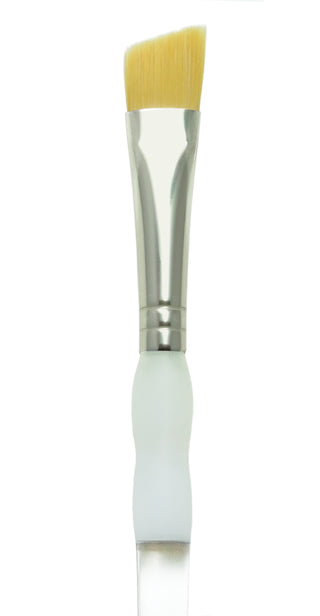Royal & Langnickel Soft Grip Gold Taklon Paint Brushes - Angular