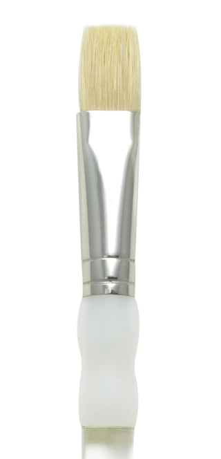Royal & Langnickel Soft Grip Stiff Hog Bristle Brushes - Bright