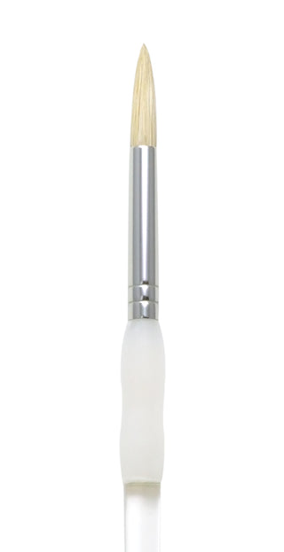 Royal & Langnickel Soft Grip Stiff Hog Bristle Brushes
