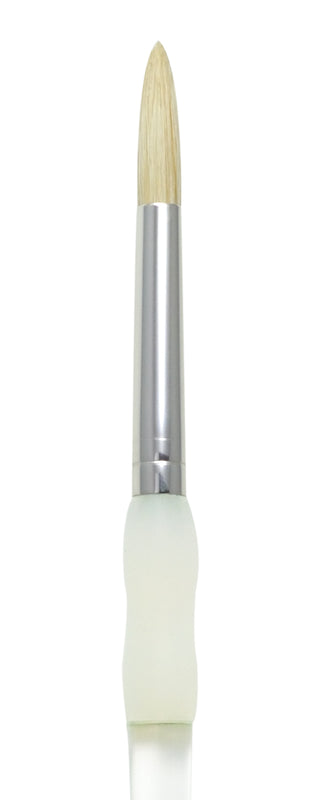 Royal & Langnickel Soft Grip Stiff Hog Bristle Brushes