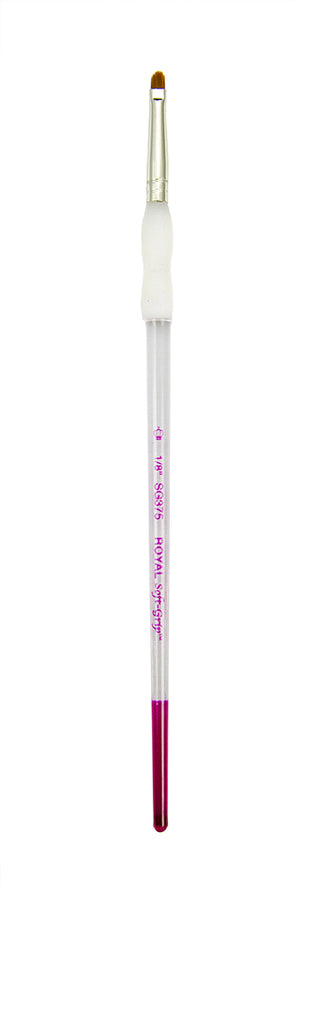 Royal & Langnickel Soft Grip Assorted Natural Hair Brushes