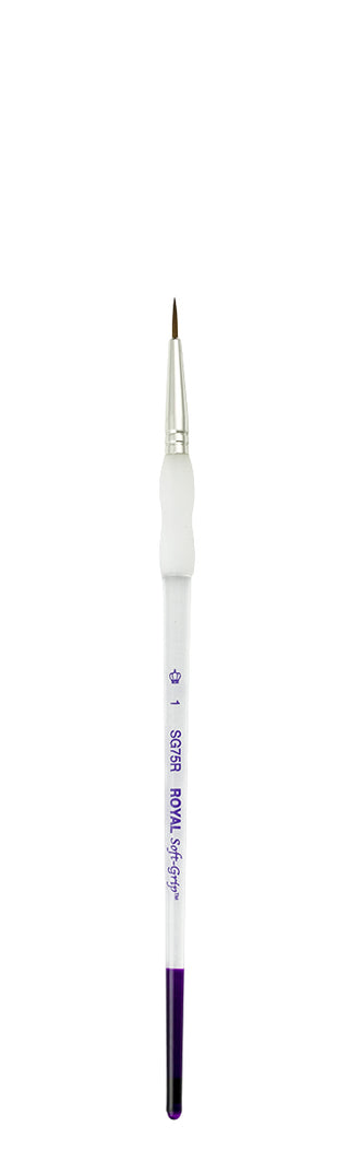 Royal & Langnickel Soft Grip Synthetic Sable Brushes