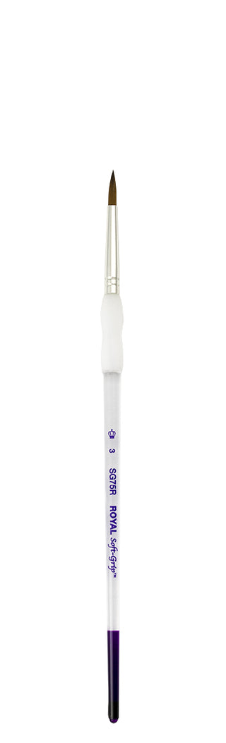 Royal & Langnickel Soft Grip Synthetic Sable Brushes