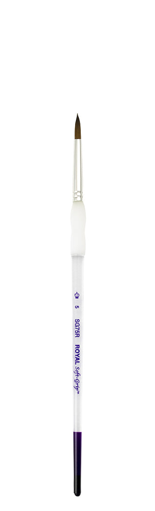 Royal & Langnickel Soft Grip Synthetic Sable Brushes