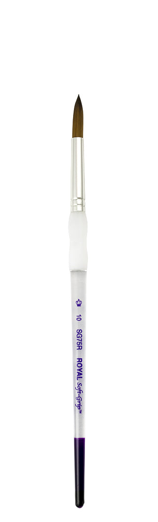 Royal & Langnickel Soft Grip Synthetic Sable Brushes