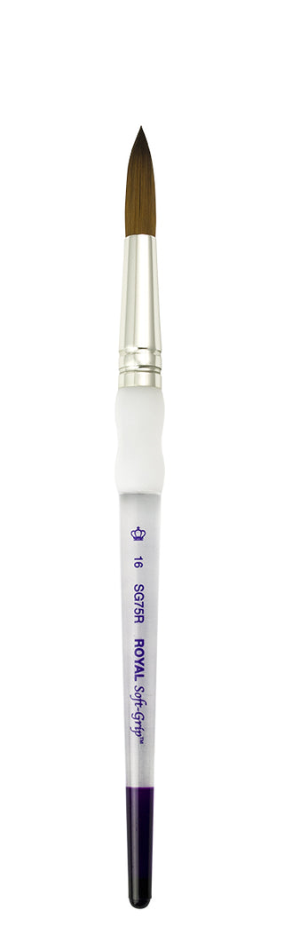 Royal & Langnickel Soft Grip Synthetic Sable Brushes