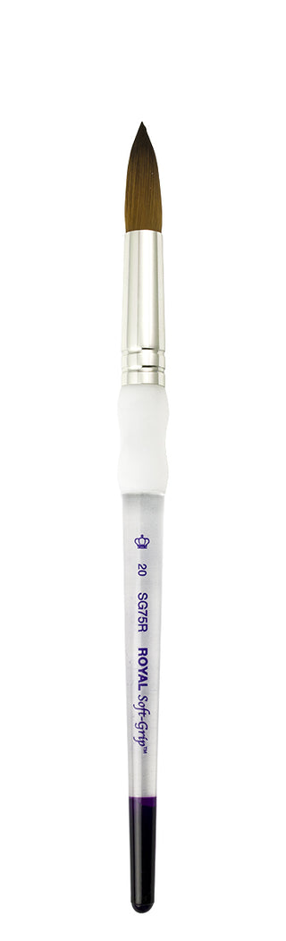 Royal & Langnickel Soft Grip Synthetic Sable Brushes