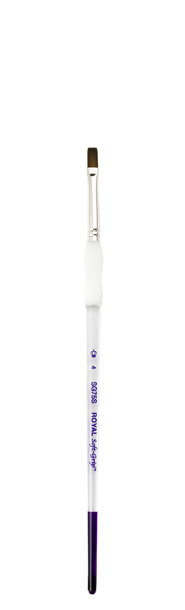 Royal & Langnickel Soft Grip Synthetic Sable Brushes - Shader