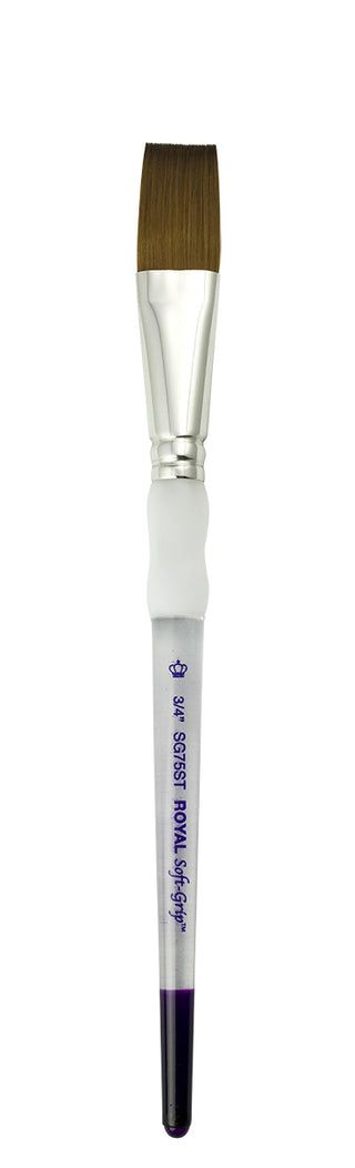Royal & Langnickel Soft Grip Synthetic Sable Brushes - Stroke