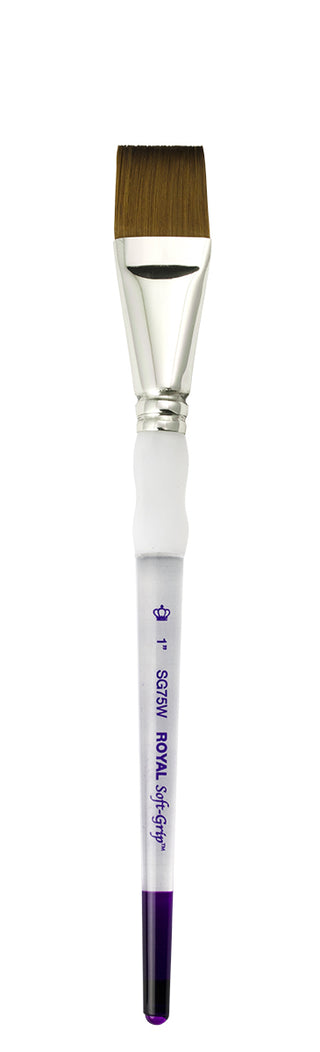 Royal & Langnickel Soft Grip Synthetic Sable Brushes - Wash