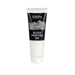Seawhite of Brighton Block Printing Ink 250ml - White