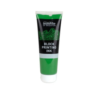 Seawhite of Brighton Block Printing Ink 250ml - Brilliant Green