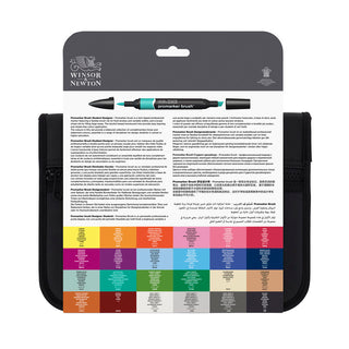 Winsor & Newton Promarker Brush Student Designer Wallet 24